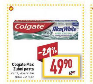 Billa Colgate zubní pasta nabídka