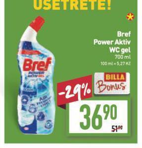 Billa Bref wc gel nabídka