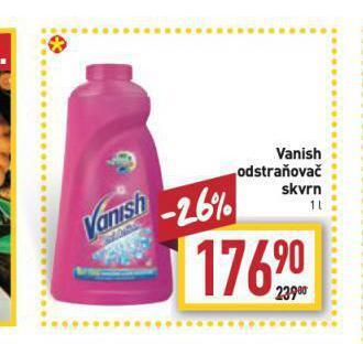 Billa Vanish odstraňovač skvrn nabídka