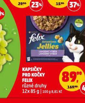 Penny Market Felix kapsičky pro kočky nabídka
