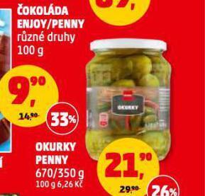 Penny Market Okurky penny nabídka