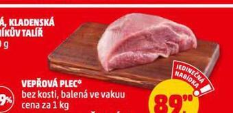 Penny Market Vepřová plec bez kosti nabídka