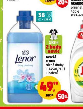 Penny Market Lenor aviváž nabídka