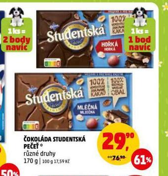 Penny Market Orion studentská pečeť nabídka
