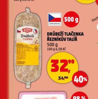 Penny Market Drůbeží tlačenka nabídka