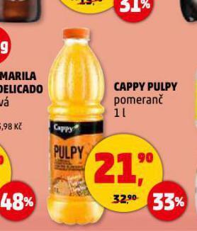Penny Market Cappy pulpy nabídka
