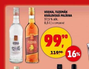 Penny Market Vodka, tuzemák královská palírna nabídka