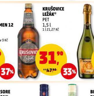 Penny Market Pivo krušovice ležák nabídka