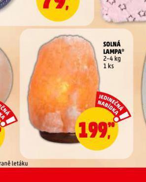 Penny Market Solná lampa nabídka