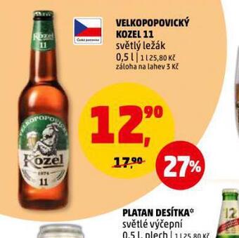 Penny Market Pivo velkopopovický kozel 11 nabídka