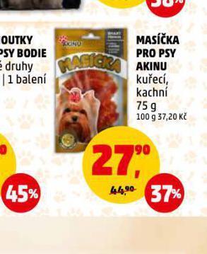 Penny Market Akinu masička pro psy nabídka