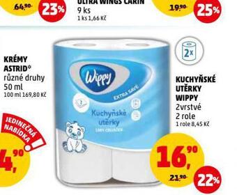 Penny Market Wippy kuchyňské utěrky nabídka