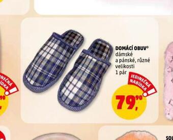 Penny Market Domácí obuv nabídka