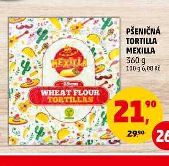 Penny Market Pšeničná tortilla mexilla, 360 g nabídka