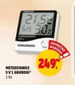 Meteostanice 5v1 grundig