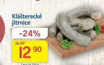 Klášterecké jitrnice 100g