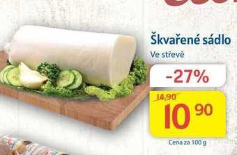 Kubík potraviny Škvařené sádlo ve střevě 100 g nabídka