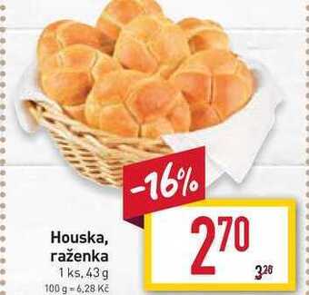 Billa Houska, raženka 1 ks, 43 g nabídka