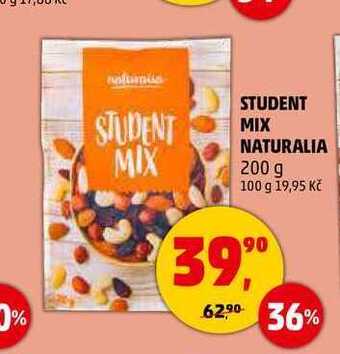 Penny Market Student mix naturalia, 200 g nabídka