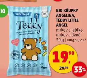 Bio křupky teddy little angel, 30 g