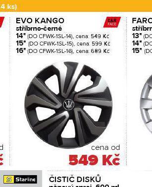 Kryty kol evo kango 14"