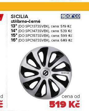 Auto Kelly Kryty kol sicilia 16" nabídka
