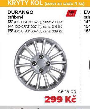Auto Kelly Kryty kol durango 15" nabídka