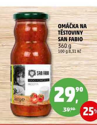 Penny Market Omáčka na těstoviny san fabio, 360 g nabídka
