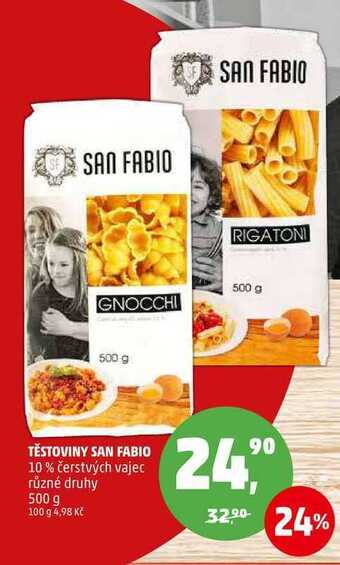 Penny Market Těstoviny san fabio, 500 g nabídka
