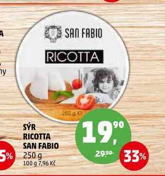 Penny Market Sýr ricotta san fabio, 250 g nabídka