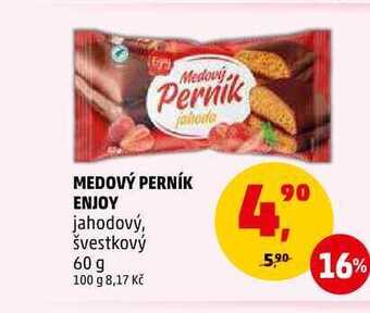 Penny Market Medový perník enjoy, 60 g nabídka