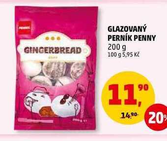 Penny Market Glazovaný perník penny, 200 g nabídka