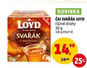Penny Market Čaj svařák loyd, 30 g nabídka