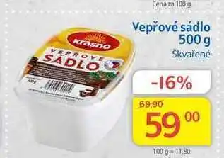 Kubík potraviny Krásno vepřové sádlo škvařené 500 g nabídka