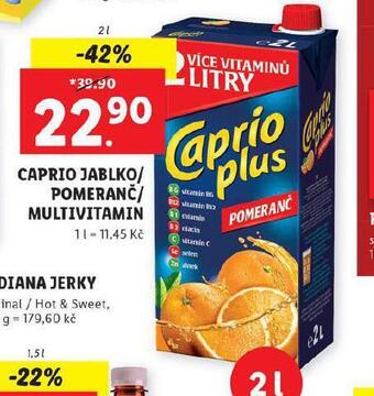Lidl Caprio nabídka