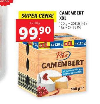 Lidl Camembert xxl nabídka