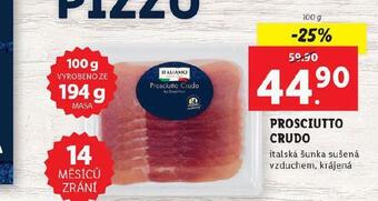 Lidl Prosciutto crudo nabídka