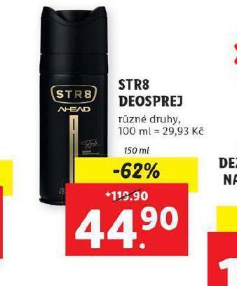 Lidl Str8 deosprej nabídka
