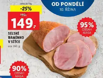 Lidl Selské ramínko v síťce nabídka