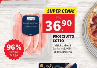 Lidl Prosciutto cotto nabídka