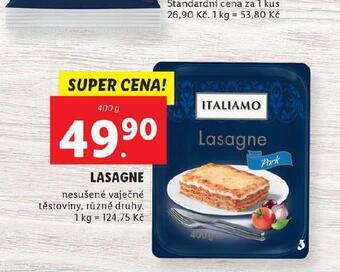 Lidl Lasagne nabídka