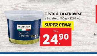 Lidl Pesto alla genovese nabídka