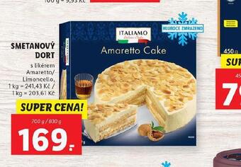 Lidl Smetanový dort nabídka