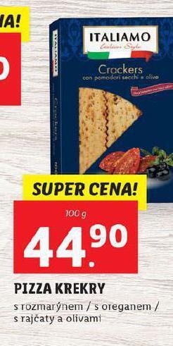 Lidl Pizza krekry nabídka