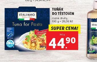 Lidl Tuňák do těstoviny nabídka