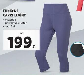 Lidl Funkční capri legíny nabídka