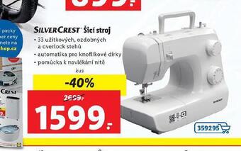 Lidl Šicí stroj nabídka