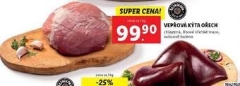 Lidl Vepřová kýta ořech nabídka