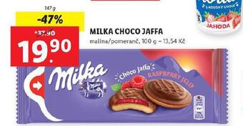 Lidl Milka choco jaffa nabídka
