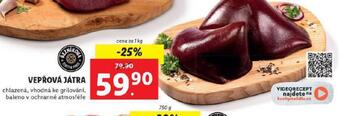 Lidl Vepřová játra nabídka